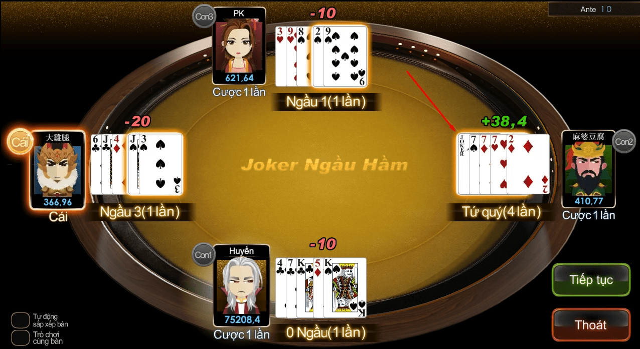 Game Joker Ngầu Hầm - game đánh bài Kubet đáng chơi nhất năm 2020 