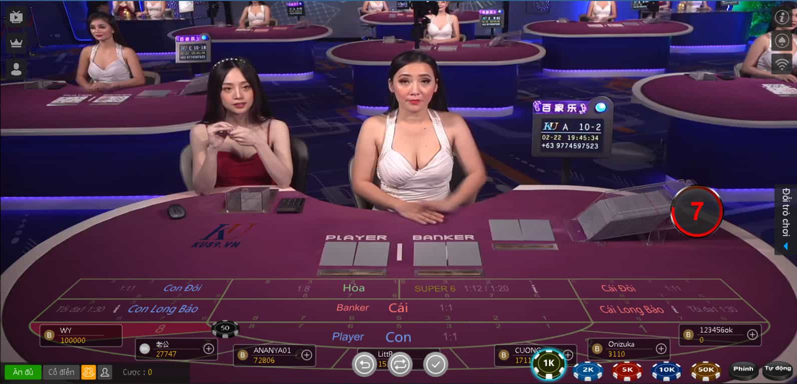 Làm thế nào để chơi Baccarat online tại nhà cái Kubet? 