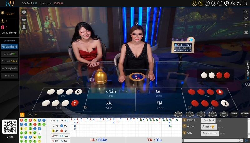 Làm thế nào để chơi game Xóc Đĩa online tại KU Casino? 